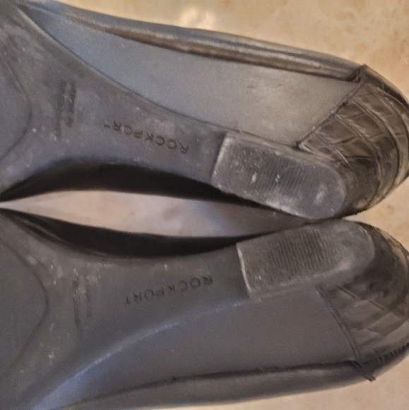 ROCKPORT LEATHER WEDGES 9.5 - Picture 11 of 11